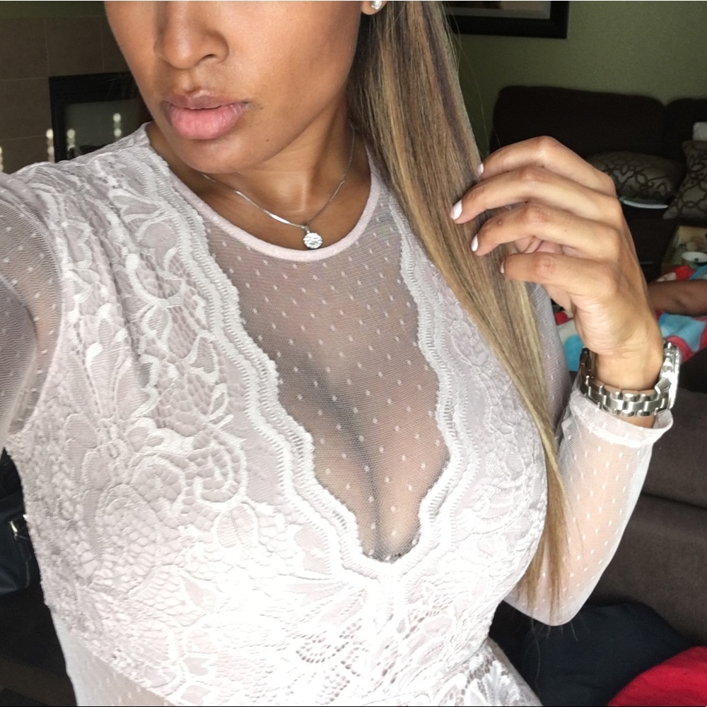 Blush Pink Dress (EXPRESS)